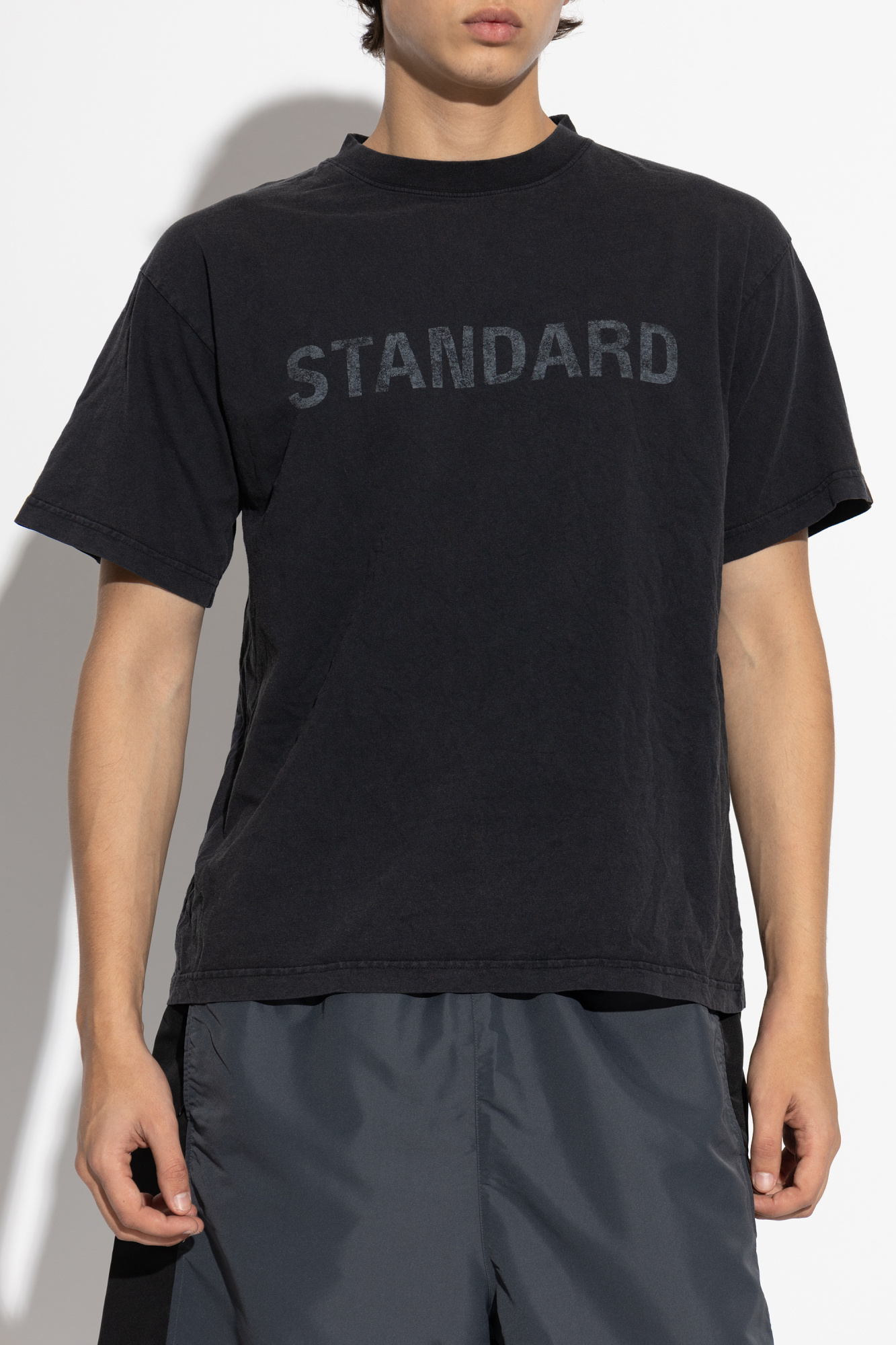 Balenciaga T-shirt with a crinkle effect | Men's | Vitkac
